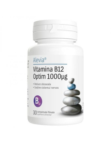 Vitamina B12 Optim 1000 mcg, 30 capsule, Alevia - IMUNITATE - ALEVIA