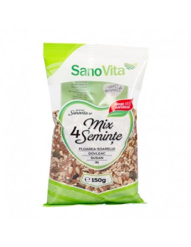 Mix seminte, 150 gr, Sanovita - SEMINTE-SI-FRUCTE-USCATE - SANO VITA