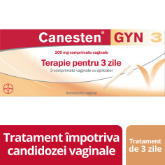 Canesten GYN 3, 200 mg comprimate vaginale, Clotrimazol, Bayer -  - BAYER