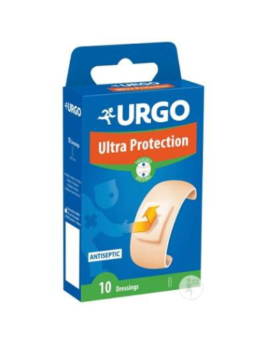 Plasturi ultra protectie, 10 bucati, Urgo - FESI-PLASTURI-SI-PANSAMENTE - URGO