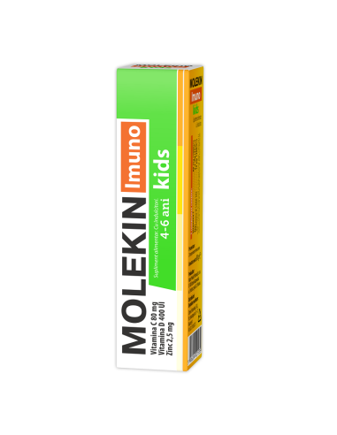 Molekin Imuno Kids, 20 comprimate efervescente, Zdrovit - IMUNITATE-COPII - ZDROVIT