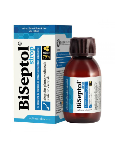 Biseptol Sirop, 100 ml, Dacia Plant - IMUNITATE - DACIA PLANT