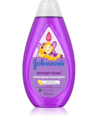 Johnson’s Baby Sampon Strenght Drops, 500 ml - SPALARE-SI-INGRIJIRE - JOHNSON & JOHNSON