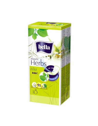 Absorbante Bella zilnice Herbs Panty Floare de tei Mixform, 18 bucati - INGRIJIRE-INTIMA - BELLA