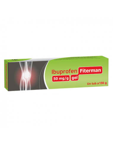 Ibuprofen Fiterman 50mg/g gel, 150g - ARTICULATII-SI-SISTEM-OSOS - FITERMAN