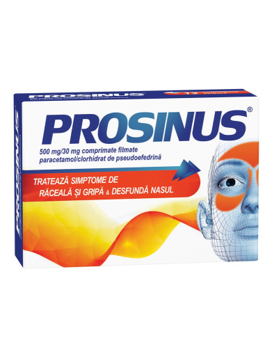 Prosinus, 20 comprimate, Fiterman - TUSE-GRIPA - FITERMAN