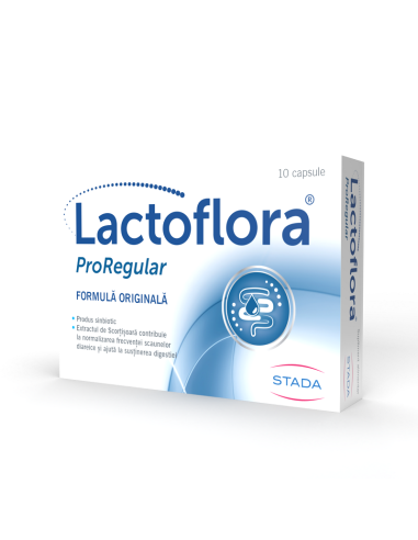 Lactoflora ProRegular, 10 capsule, Stada - DIAREE - STADA M&D SRL