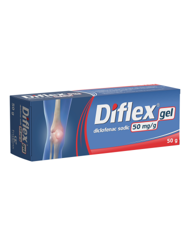 Diflex 50mg/g, gel, 50 g, Fiterman - ARTICULATII-SI-SISTEM-OSOS - FITERMAN