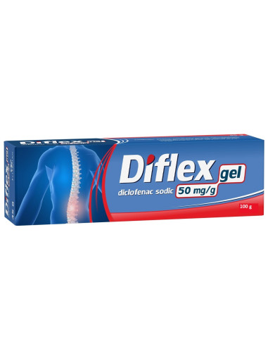 Diflex gel 50 mg/g, 100 g, Fiterman - ARTICULATII-SI-SISTEM-OSOS - FITERMAN