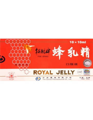 Royal Jelly Fiole, 10 fiole x10ml, Sanye - IMUNITATE - CO&CO CONSUMER 2002 SRL