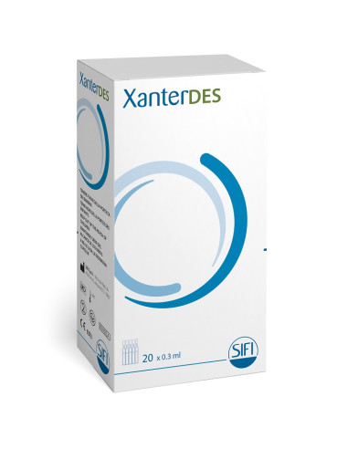 Solutie oftalmica Xanterdes, 20 flacoane monodoza x 0.3 ml, Sifi - AFECTIUNI-ALE-OCHILOR - SIFI 