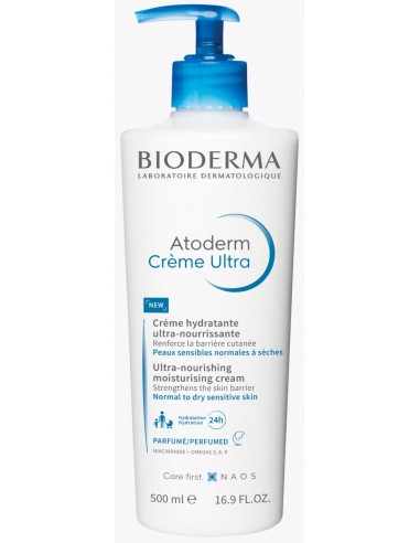 Bioderma Atoderm Crema Ultra cu Parfum, 500ml - CREME-HIDRATARE - BIODERMA