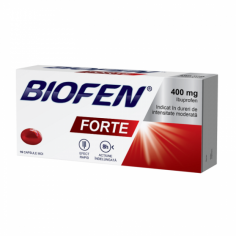 Biofen Forte 400 mg, 16 Capsule Moi, Biofarm