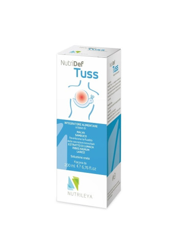 NutriDeff Tuss sirop, 200 ml, Nutrileya - DURERE-DE-GAT - NUTRILEYA
