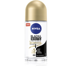 Nivea Deo Roll-On Invisible Black&White Silky Smooth, 50 ml