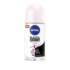 Nivea Deo Roll-on Invisible Black&White Clear, 50ml