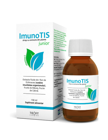 ImunoTIS Junior sirop fitocomplex, 150ml, Tis - IMUNITATE-COPII - TIS FARMACEUTIC