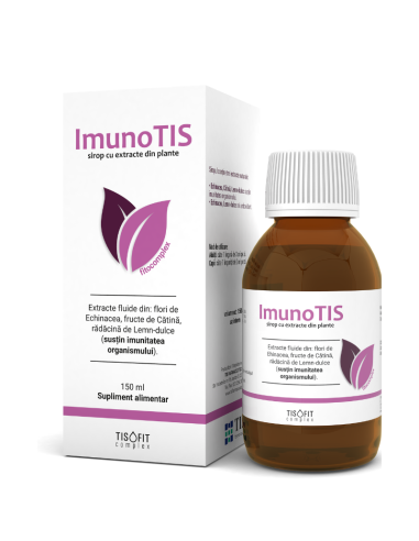 ImunoTIS Sirop fitocomplex, 150ml, Tis - IMUNITATE - TIS FARMACEUTIC