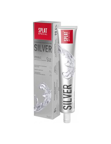 Splat Pasta de dinti Silver, 75ml - PASTA-DE-DINTI - SPLAT