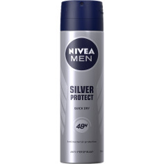 Nivea Men Deo Spray Silver Protect, 150 ml