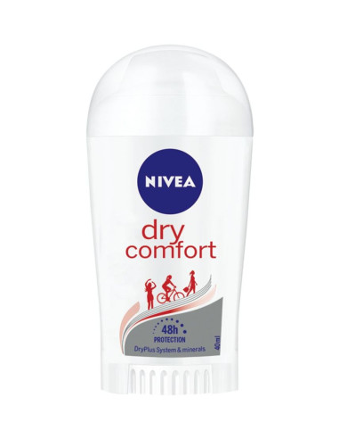 Nivea Deodorant stick Deo Dry Comfort feminin, 40 ml - DEODORANTE-SI-ANTIPERSPIRANTE - NIVEA