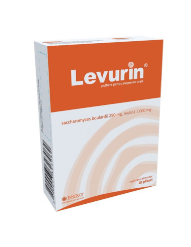 Levurin, 10 plicuri, Innergy - PROBIOTICE-SI-PREBIOTICE - INNER CHI NATURE SRL