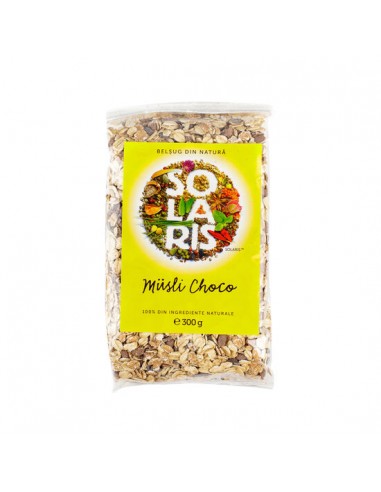 Solaris Musli Choco, 300 g - SEMINTE-SI-FRUCTE-USCATE - SOLARIS