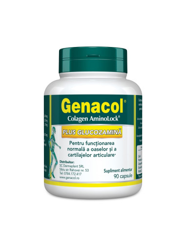 Genacol Plus Glucozamina, 90 capsule, Darmaplant - ARTICULATII-SI-SISTEM-OSOS - DARMAPLANT