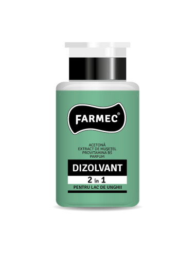 Dizolvant 2 in 1, 150ml, Farmec - INGRIJIRE-UNGHII - FARMEC