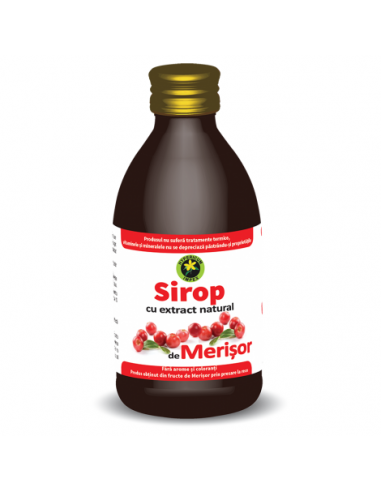 Sirop Merisor, 250 ml, Hypericum - PRODUSE-NATURISTE - HYPERICUM