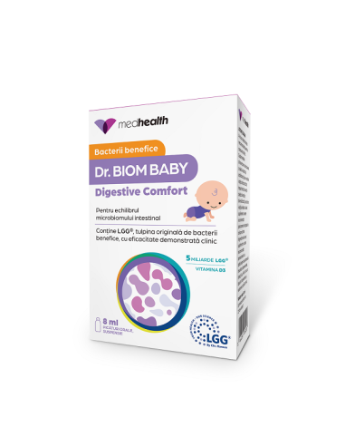 Dr. Biom Baby Digestive Comfort, 8 ml, ND Medhealth - PROBIOTICE-SI-PREBIOTICE - MEDHEALTH