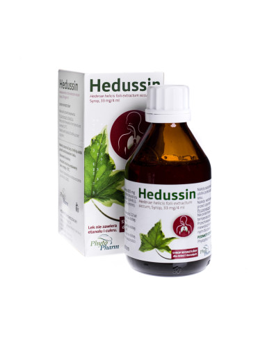 Hedussin sirop 8,25 mg/ml, 100 ml - TUSE-CU-SECRETII - PHYTOPHARM