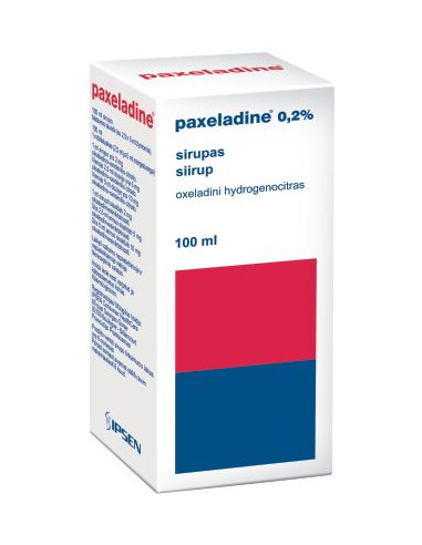 Sirop Paxeladine 2mg/ml, 100ml, Ipsen - TUSE-SEACA - IPSEN PHARMA S.A.S.