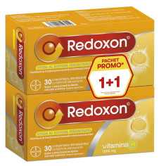 Redoxon Vit C Lamaie 1000 mg. 30+30 comprimate, Pachet Promo, Bayer