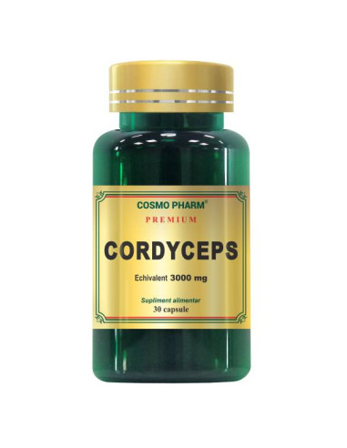 Cosmopharm Cordyceps 300mg, 30 capsule - COLESTEROL - COSMO PHARM