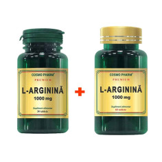 Cosmopharm  L-Arginina 1000mg, 60 tablete+30 tablete