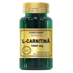 Cosmopharm L-Carnitina 1000mg, 30 comprimate