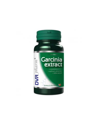 Garcinia Extract, 60 capsule, DVR Pharm - PENTRU-SLABIT - DVR PHARM 