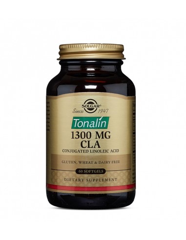 CLA Tonalin 1300 mg, 60 capsule, Solgar - PENTRU-SLABIT - SOLGAR