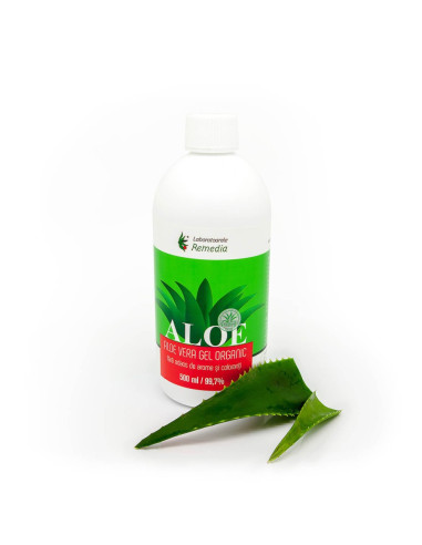 Gel natural de Aloe Vera, 500 ml, Remedia - COLESTEROL - LABORATOARELE REMEDIA