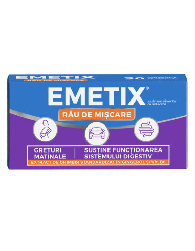 Emetix, 30 comprimate - GREATA - FITERMAN