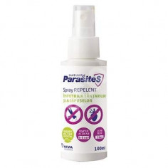 Spray repelent impotriva tantarilor si a capuselor, Parasites Santaderm, 100 ml,