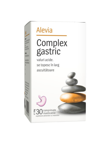 Complex gastric, 30 comprimate, Alevia - DIGESTIE-USOARA - ALEVIA