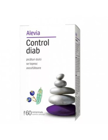 Control Diab, 60 comprimate, Alevia - DIABET - ALEVIA