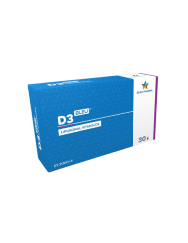 D3Bleu Liposomal, 30 comprimate, Bleu Pharma - IMUNITATE - BLEU PHARMA