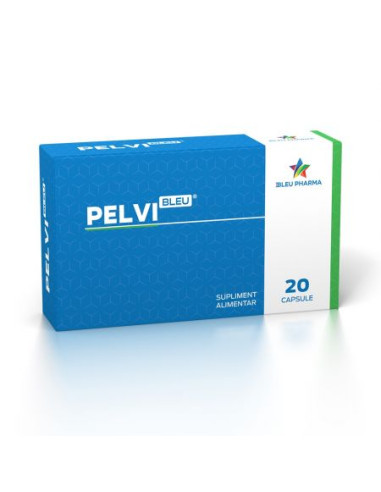 PelviBleu, 20 capsule, Bleu Pharma - AFECTIUNI-ALE-PROSTATEI - BLEU PHARMA