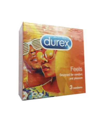 Durex Prezervative Feels, 3 bucati - PREZERVATIVE - DUREX