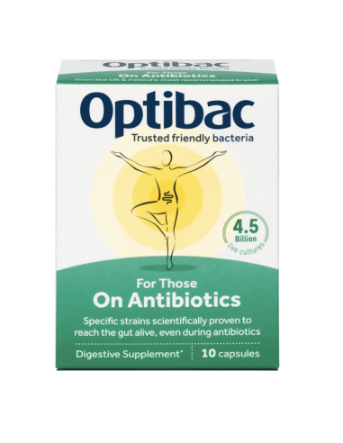 Probiotic in tratament cu Antibiotic , 10 capsule, Optibac - PROBIOTICE-SI-PREBIOTICE - OPTIBAC