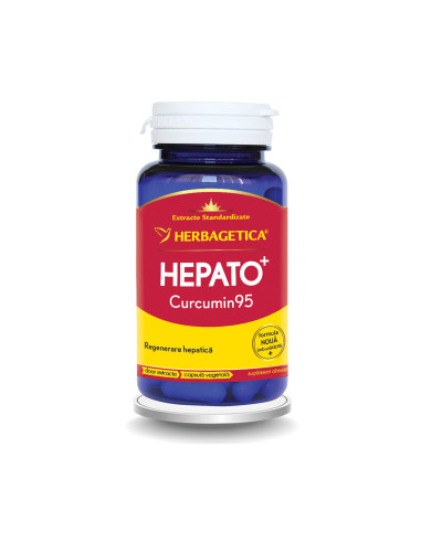 Hepato Curcumin95, 60 capsule, Herbagetica -  - HERBAGETICA