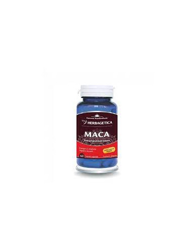 Maca Zen Forte, 06/41, 60 capsule, Herbagetica - FERTILITATE - HERBAGETICA